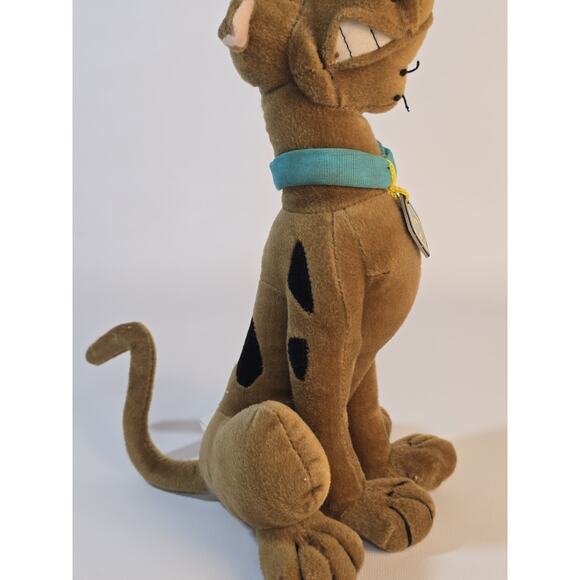 Scooby Doo Gnarling Plush Sitting Vintage 2002 Toy Network Cartoon Network 11" - Picture 3 of 7